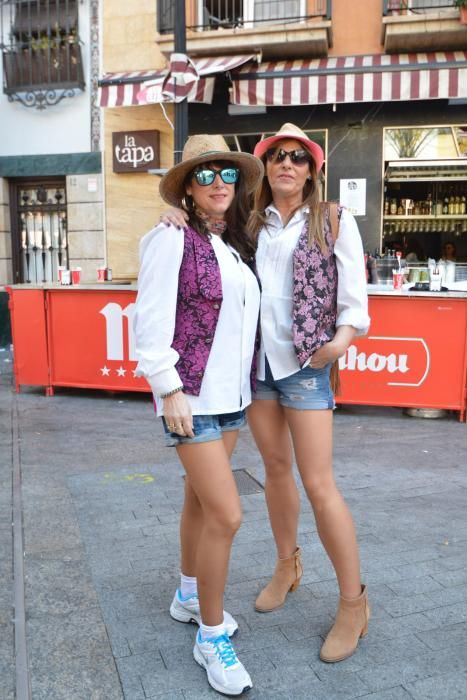 Ambiente y Photocall en la Plaza de las Flores