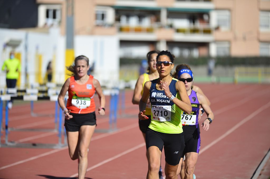 Atletismo nacional Máster sábado en la pista de Atletismo de Cartagena