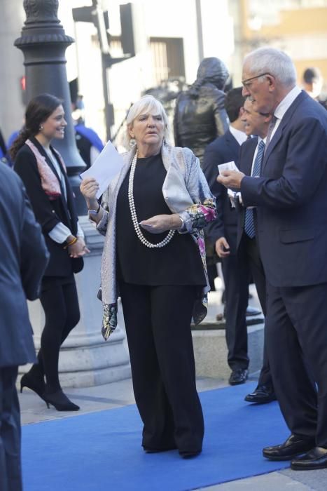 Alfombra azul de los premios "Princesa de Asturias" 2017