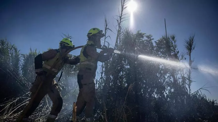Incendio Villamayor de Gállego y Montañana