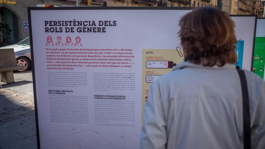 L&#039;exposició és a l&#039;aire lliure, a la plaça de la Palmera.