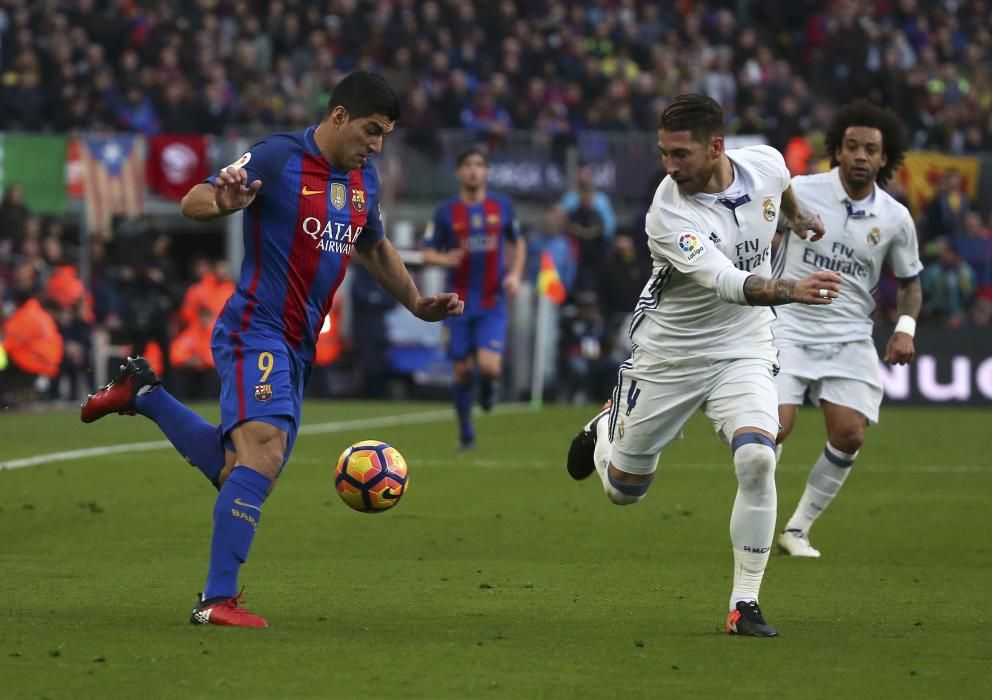 El Barcelona - Real Madrid, en imágenes