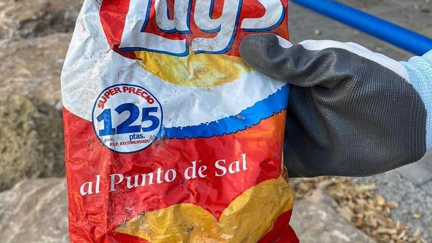 La bossa de patates es troba pràcticament intacta