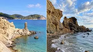 El temporal destruye uno de los monumentos naturales más emblemáticos de Ibiza
