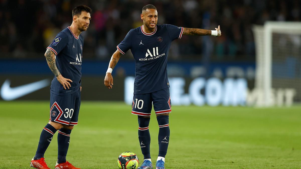 Neymar anotó el gol del empate ante el Lyon