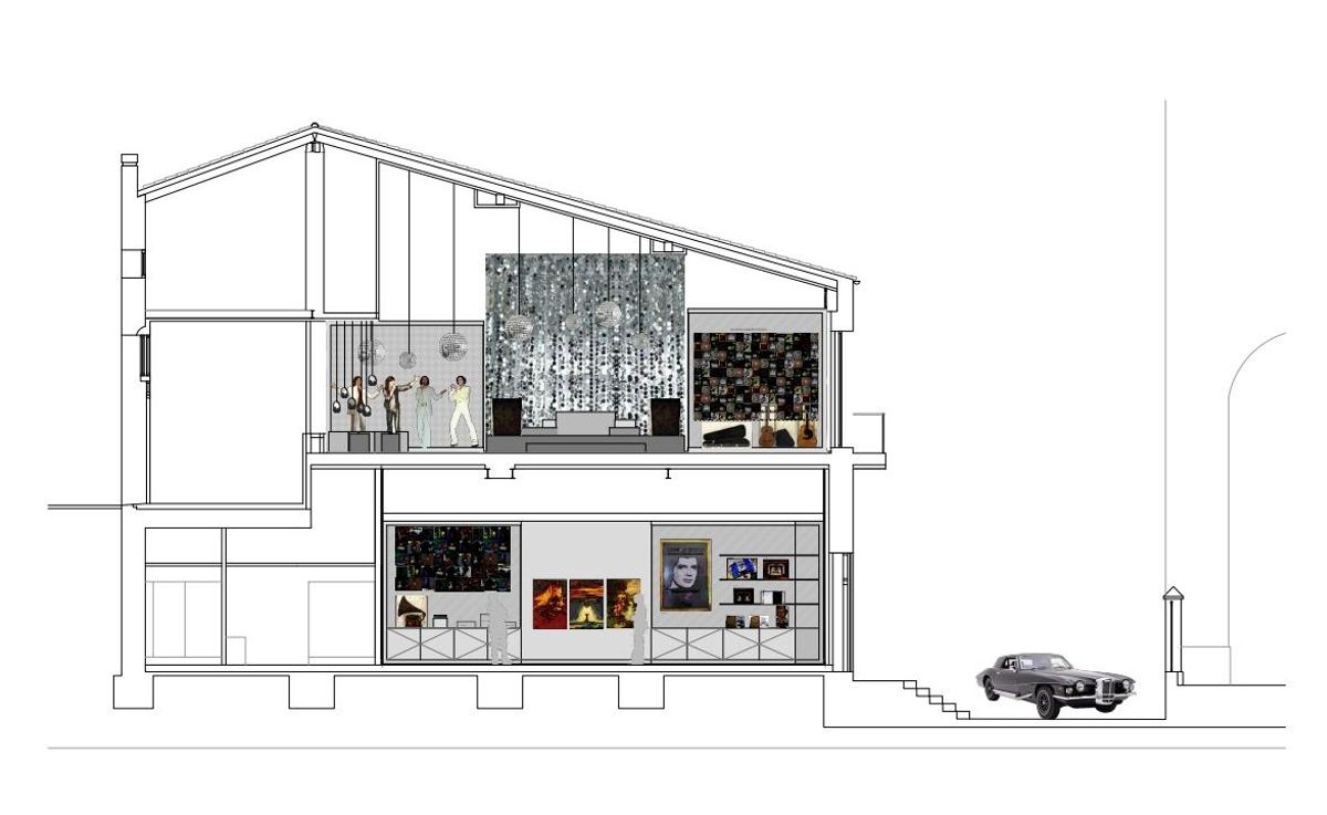 Plano del proyecto museográfico