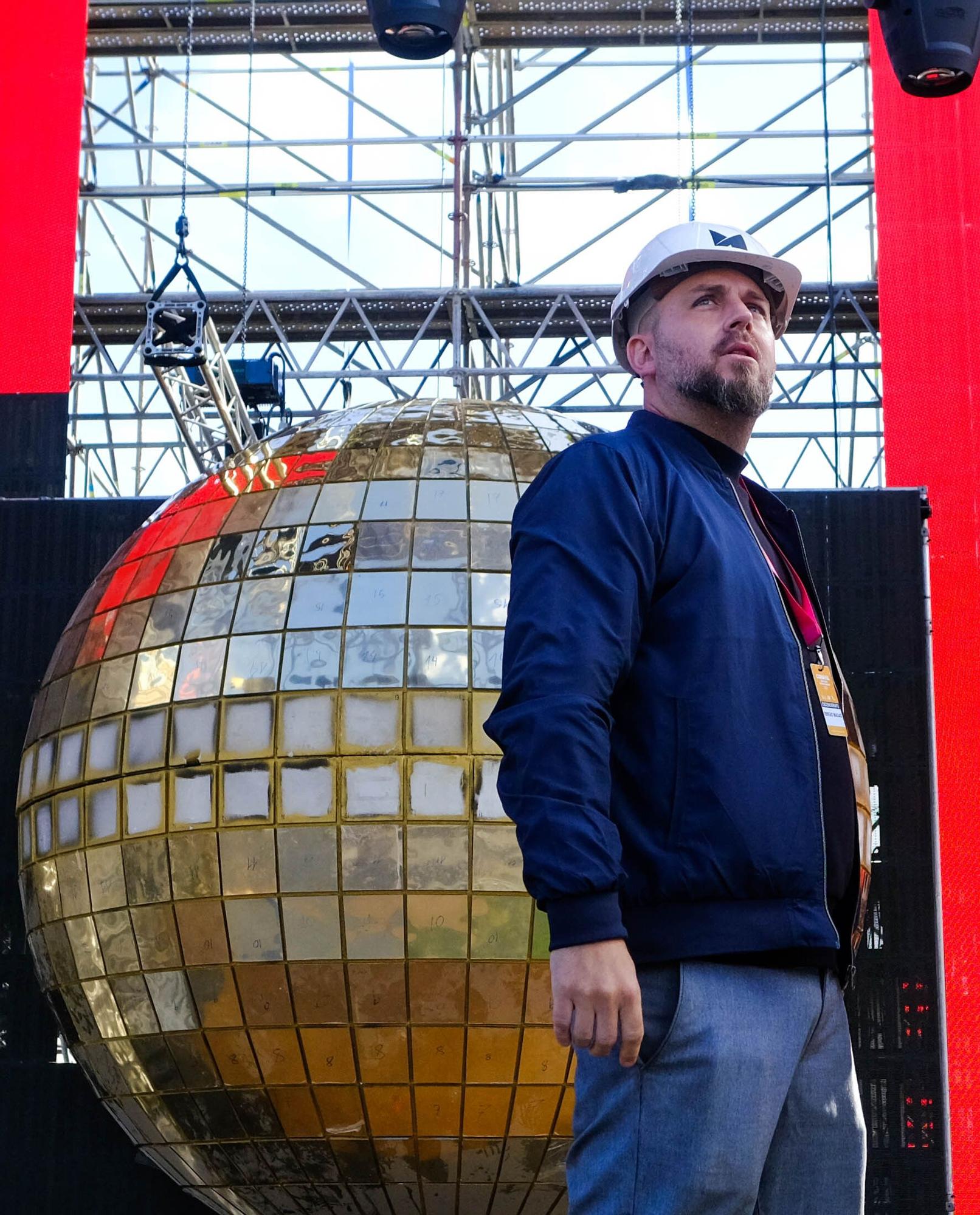 Visita al escenario de Studio 54 del Carnaval de Las Palmas de Gran Canaria