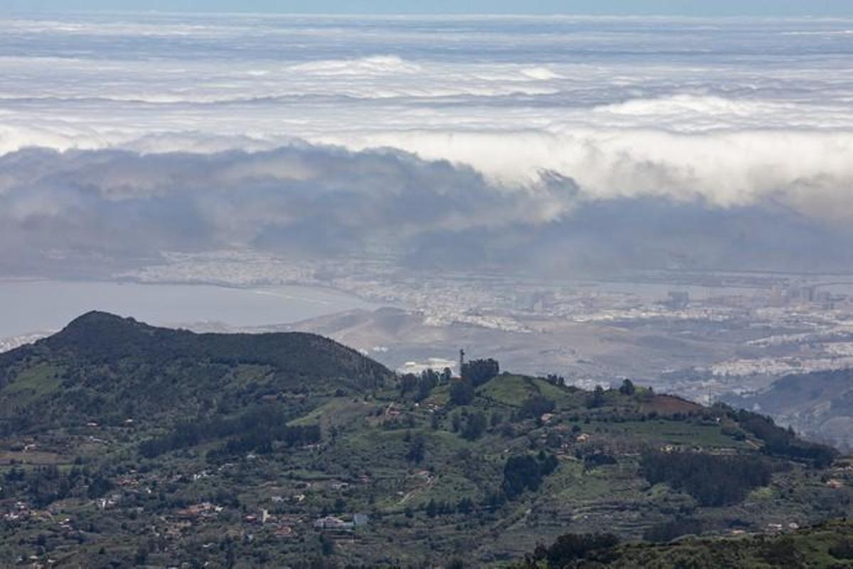 10.05.19. Valleseco, Gran Canaria. Meteorología, tiempo. Valleseco. Foto Quique Curbelo  | 10/05/2019 | Fotógrafo: Quique Curbelo