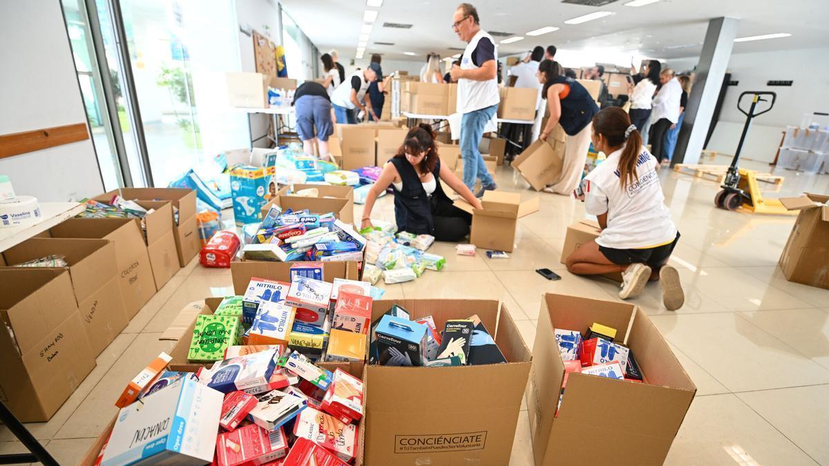 Recogidas de ayudas para el terremoto de Venezuela