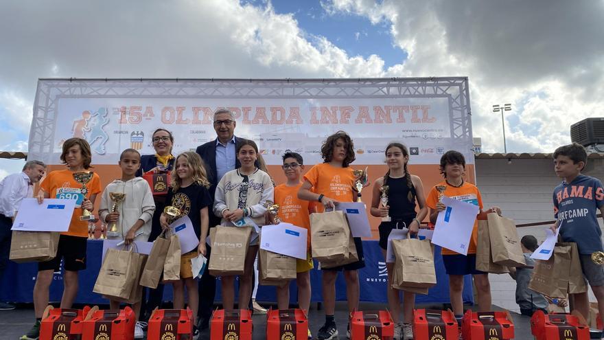 Éxito de participación en la 15ª Olimpiada Infantil de Nuevo Centro