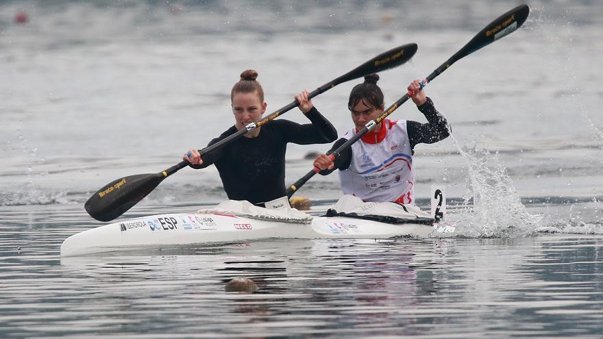 El piragüista maliayés Juan Oriyés conquista la plaza K-1 200 para el Europeo, tras batir al zamorano Carlos Garrote