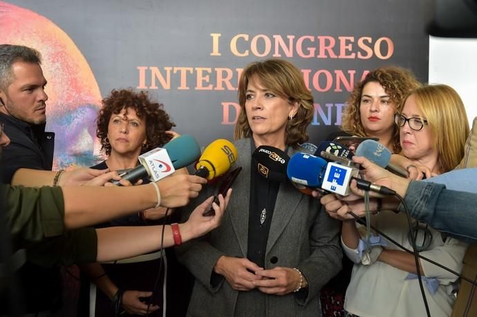 14-11-2019 AGÜIMES. Dolores Delgado, ministra de Justicia, participa en eI Congreso Internacional de Género  | 14/11/2019 | Fotógrafo: Andrés Cruz