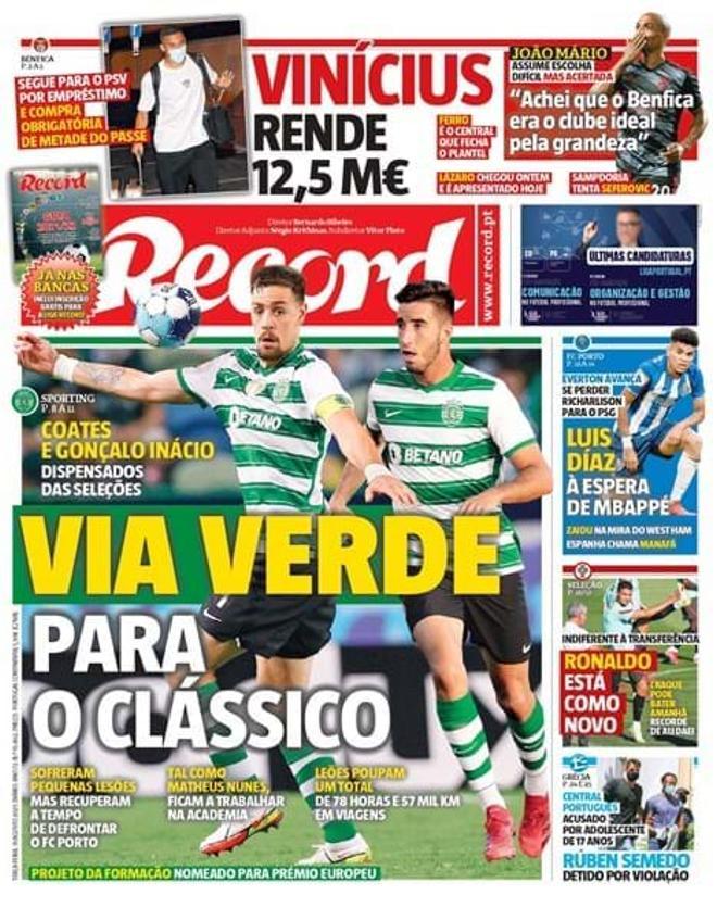 Las portadas de la prensa deportiva de hoy