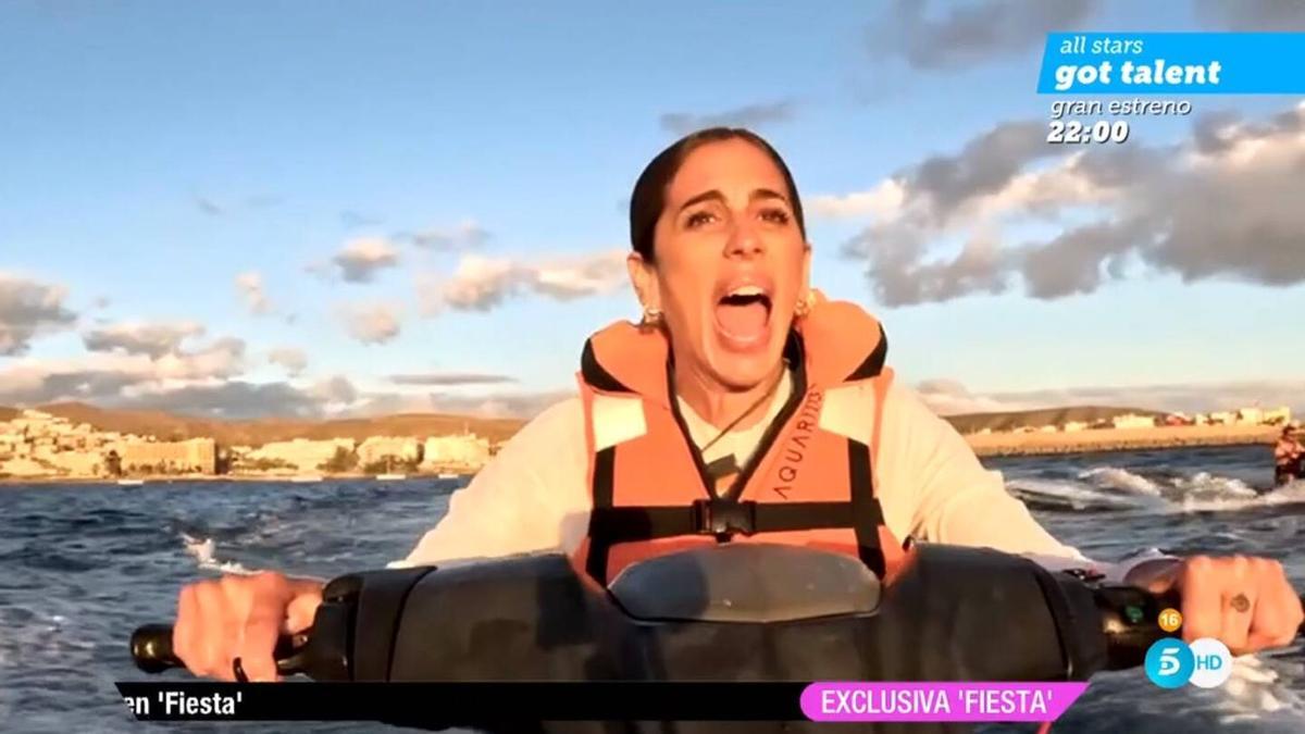 El hilarante momento de Anabel Pantoja en Fuerteventura con un extranjero que arrasa en redes