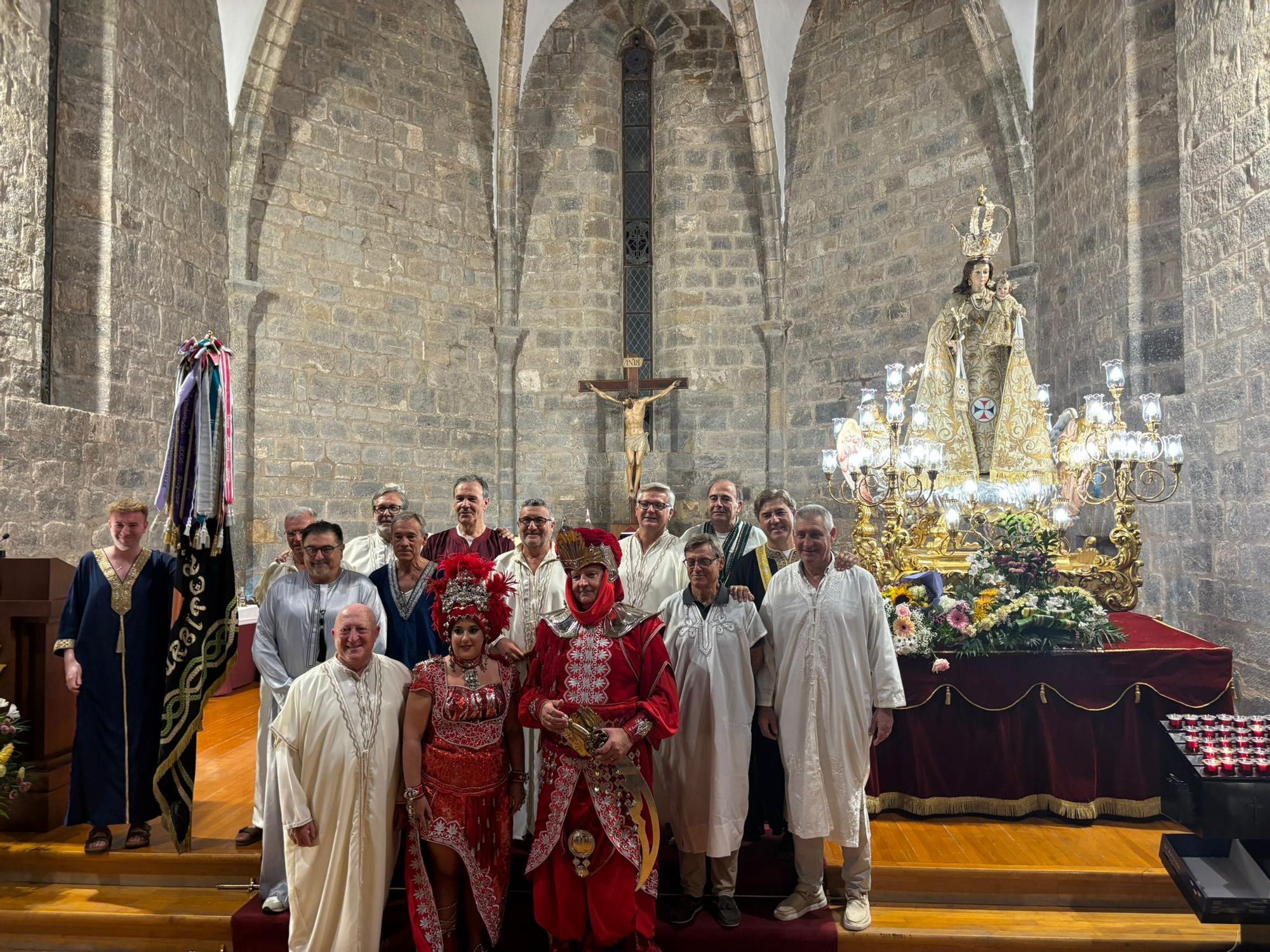 Así fue el 'Despullament' de los Moros y Cristianos de Sagunt