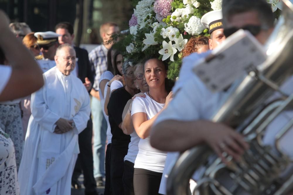 Procesión marítima de la Virgen del Carmen en Cartagena