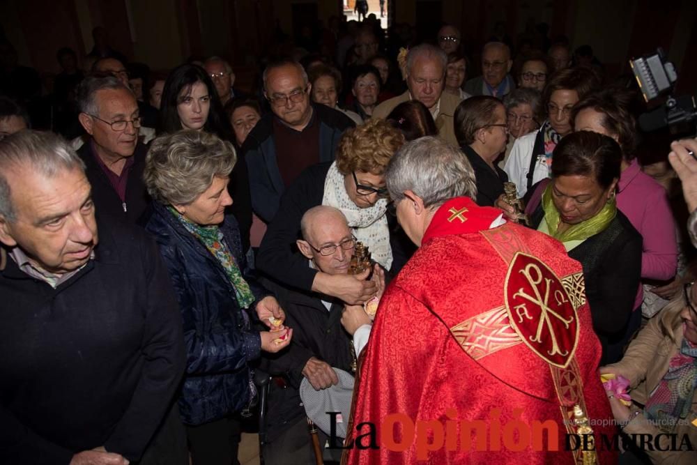 Cruz de Impedidos llegada al convento del Carmen