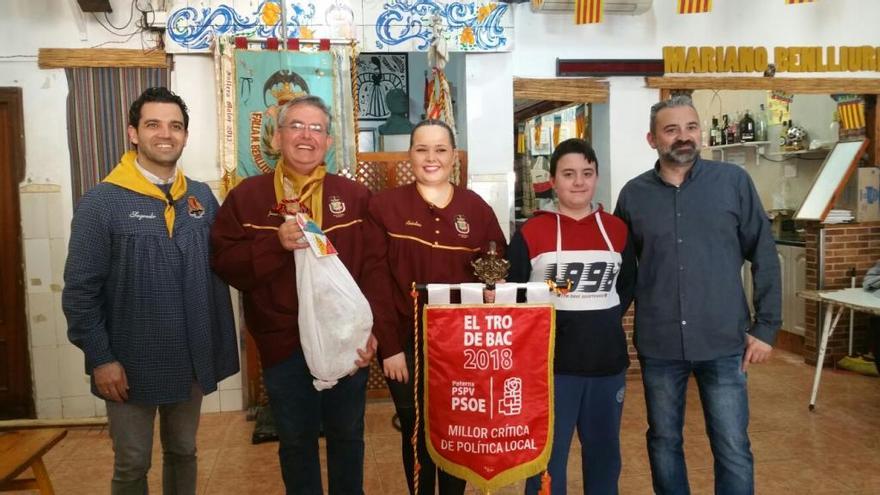 «Tro de bac» para Benlliure en Paterna