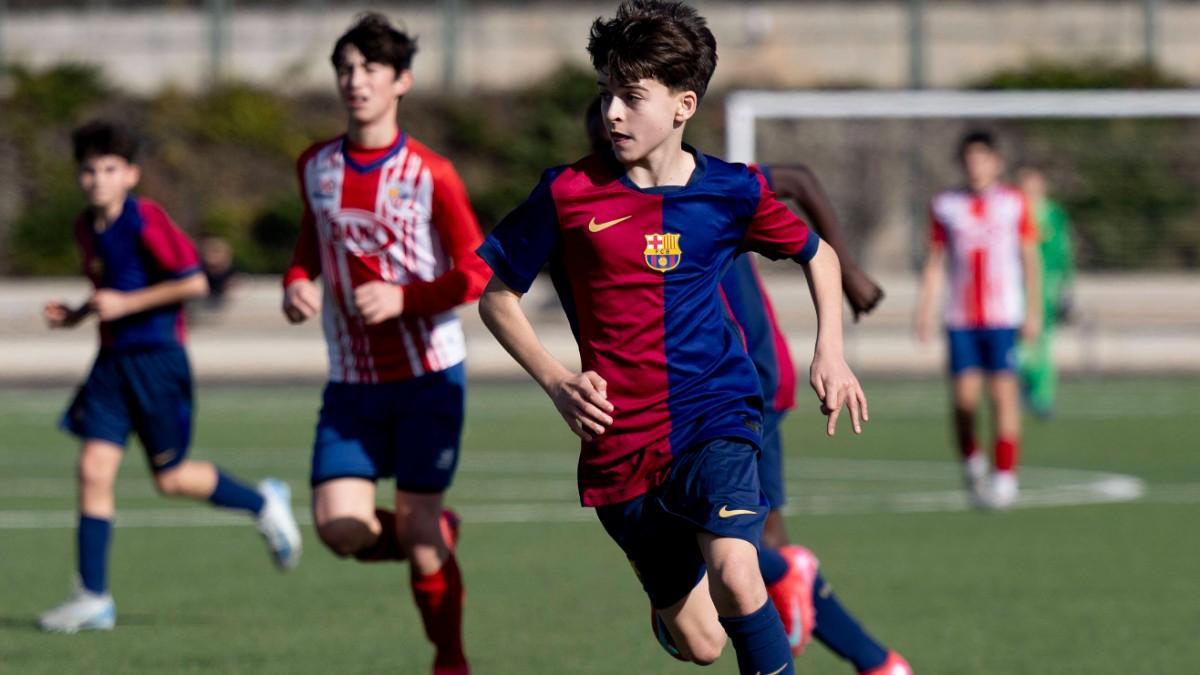 David Moreno es uno de los zurdos más creativos de La Masia