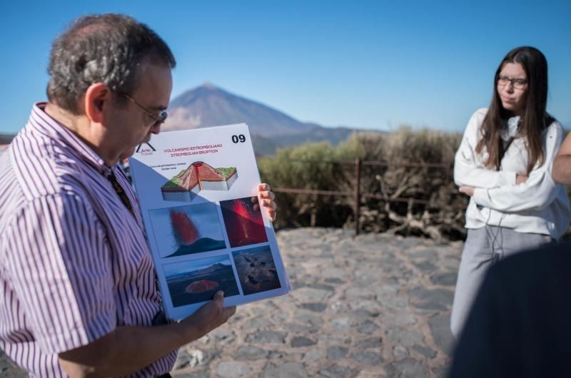 El Teide visto con gafas de realidad virtual