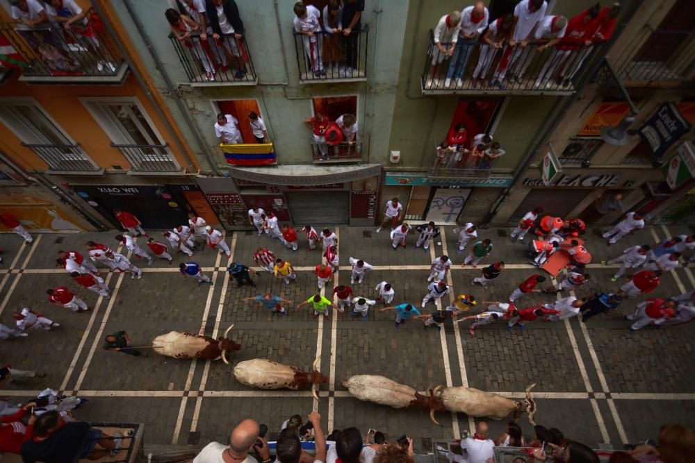 Séptimo encierro de Sanfermines 2018