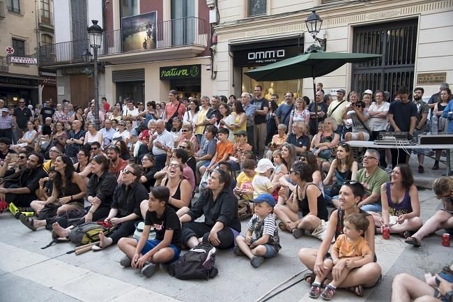 Arribada de la Flama del Canigó a Manresa