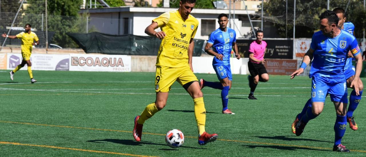 Imagen del partido disputado en Mallorca.