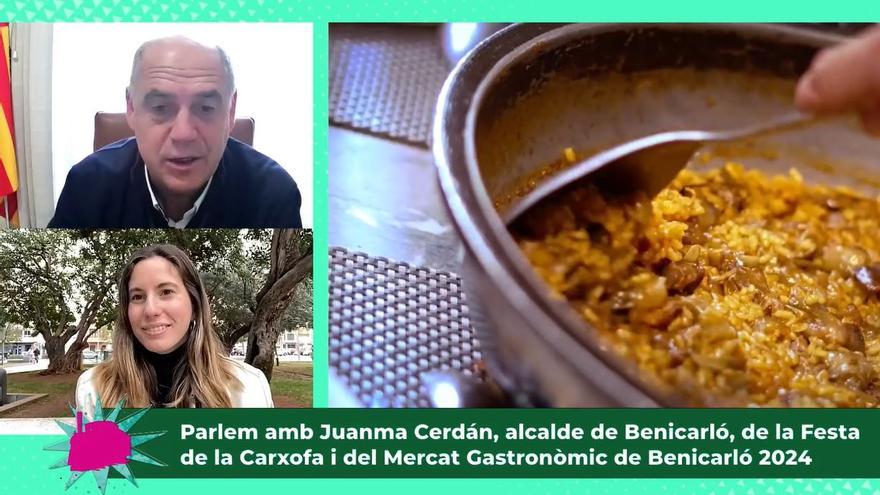 Vídeo: La Panderola habla con el alcalde de Benicarló sobre la Festa de la Carxofa