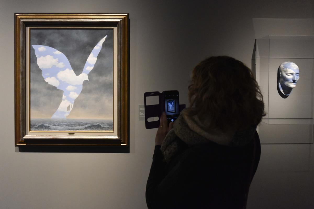 La exposición sobre Magritte, en CaixaForum.