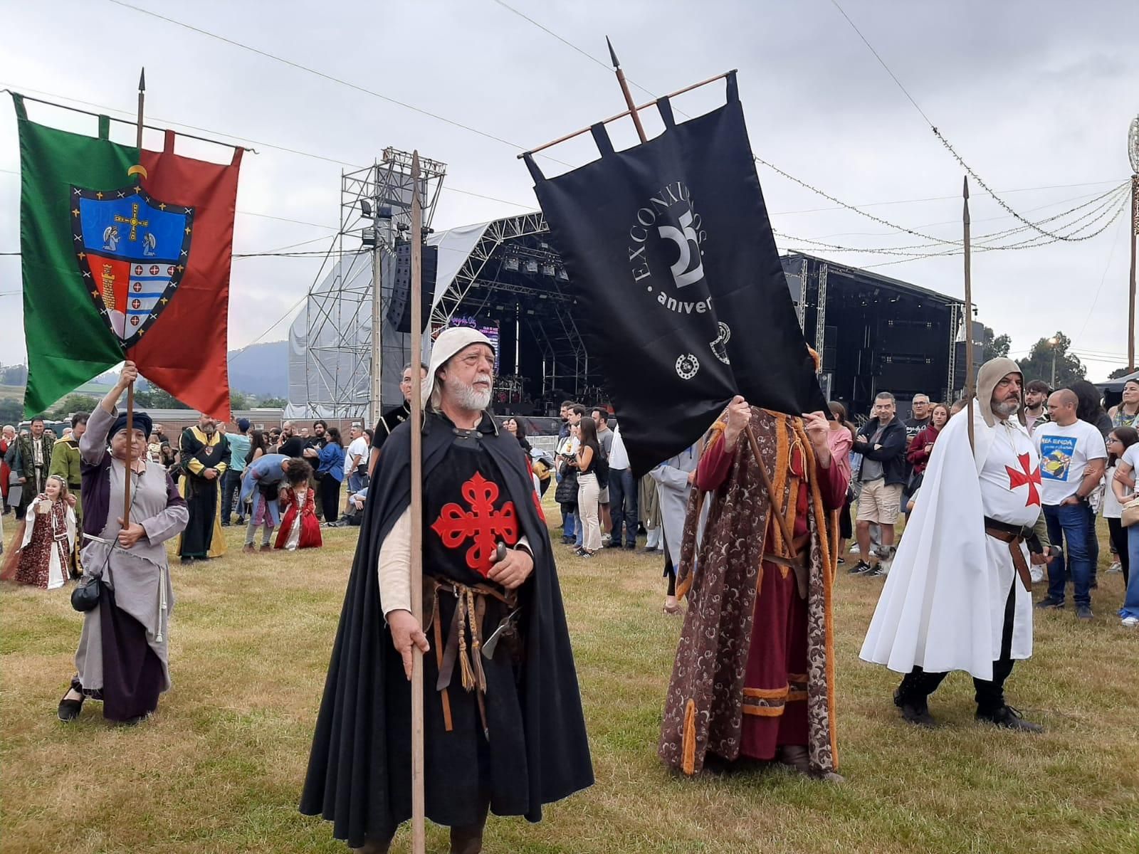 Llanera se traslada al medievo: así ha sido la primera jornada de la fiesta de los Exconxuraos