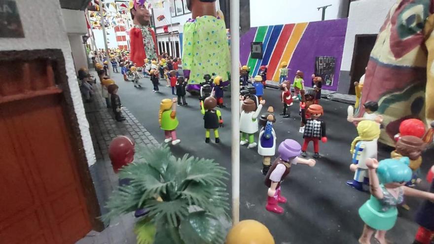 Los playmobil también bailan la Rama de Agaete