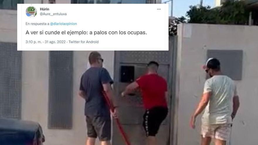 Aluvión de odio en redes por la desokupación de su vivienda en Murcia