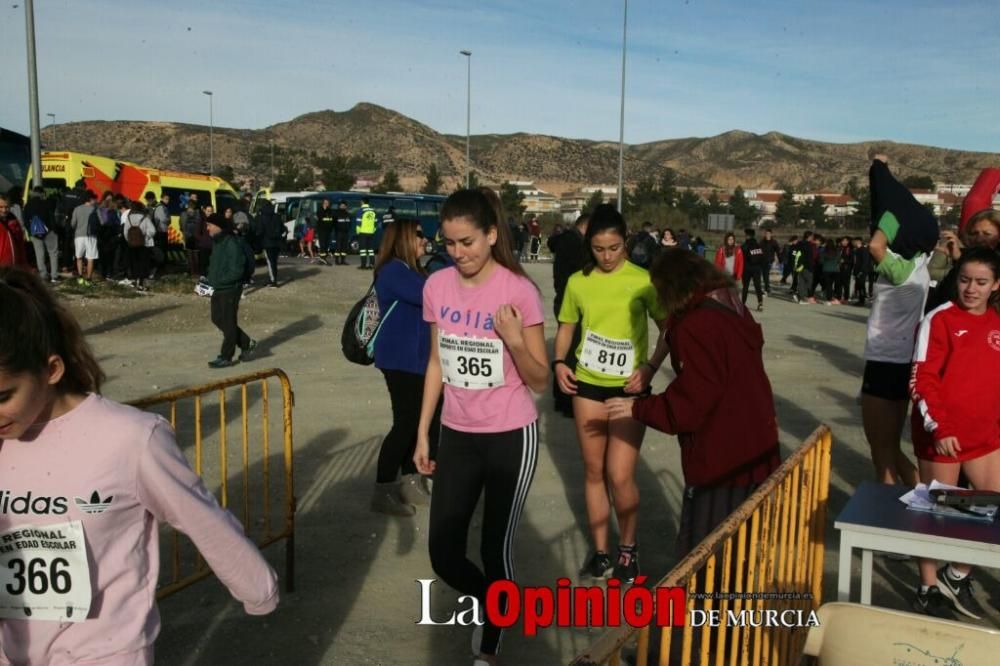 Final regional de campo a través infantil