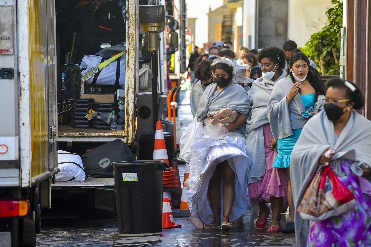 Rodaje de The Mother en la zona de Vegueta