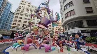 Impiden el traslado de la falla Periodista Azzati