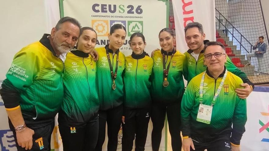 Dos bronces extremeños en el Campeonato de España Universitario