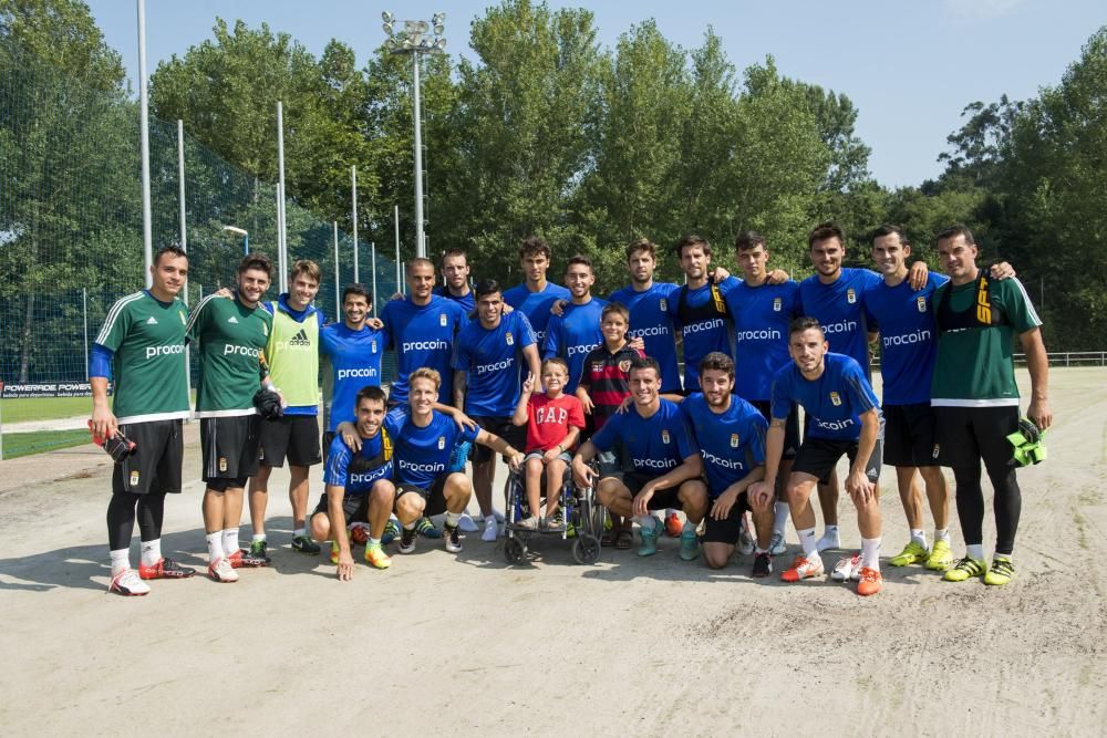 Entrenamiento del Real Oviedo