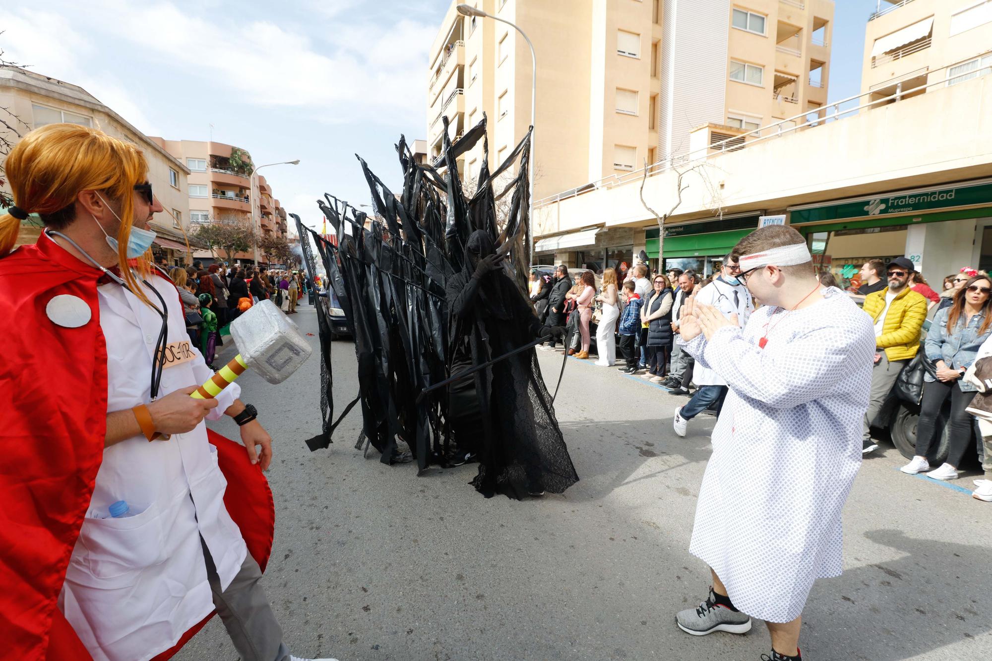 Todas las imágenes de la rúa del Carnaval de Ibiza 2023