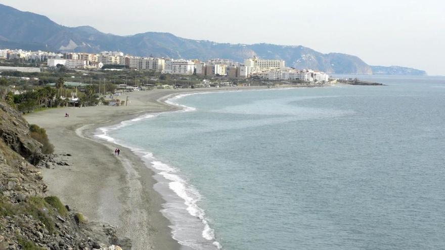 El Playazo, en el municipio de Nerja.