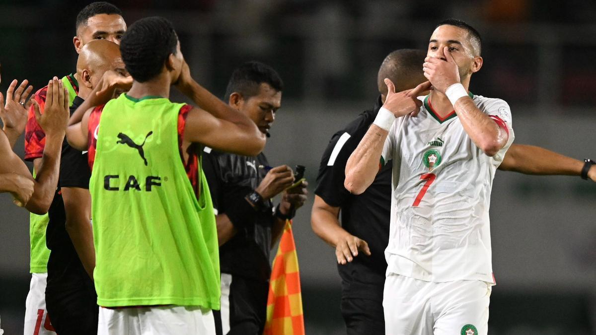 Marruecos se clasificó como la líder del Grupo F