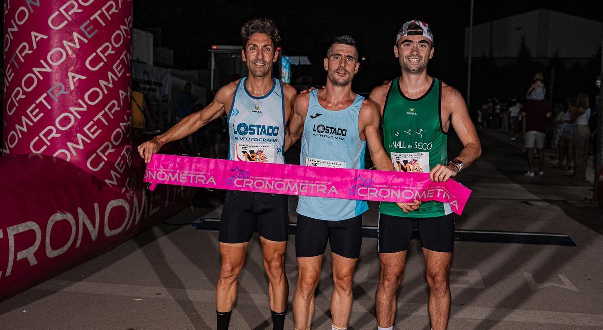 El podio absoluto masculino.