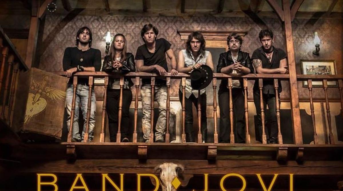 Els Band Jovi, al balcó.