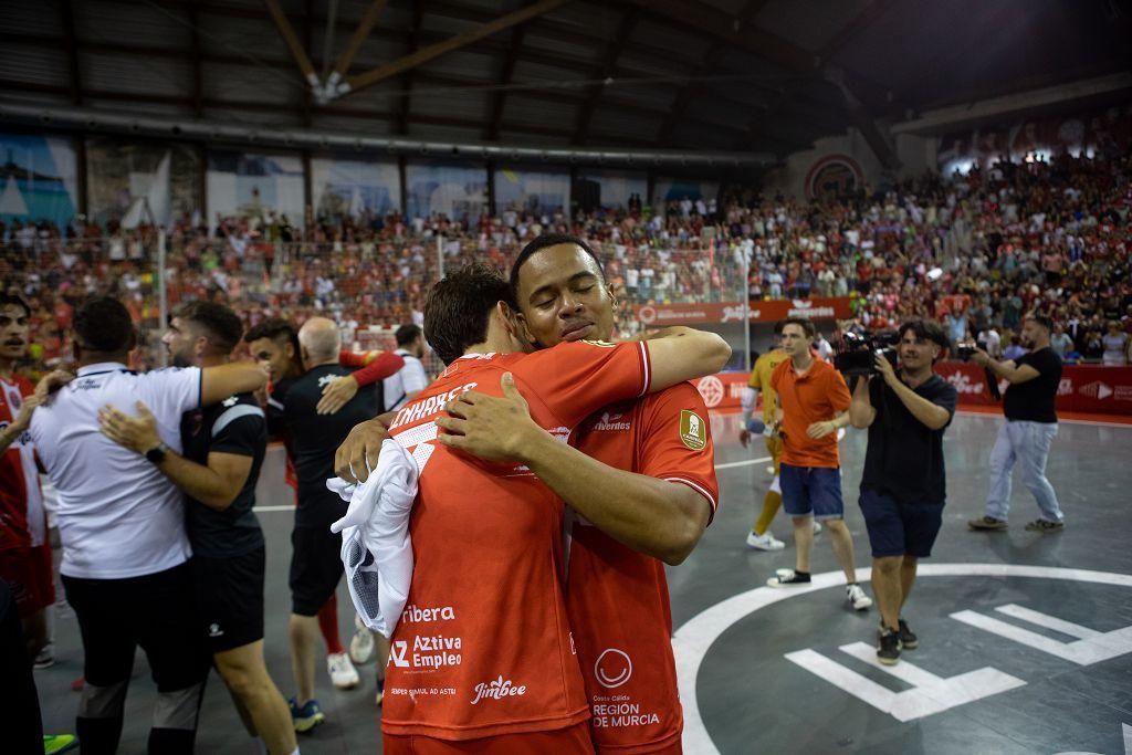 El Jimbee Cartagena celebra su segunda liga consecutiva