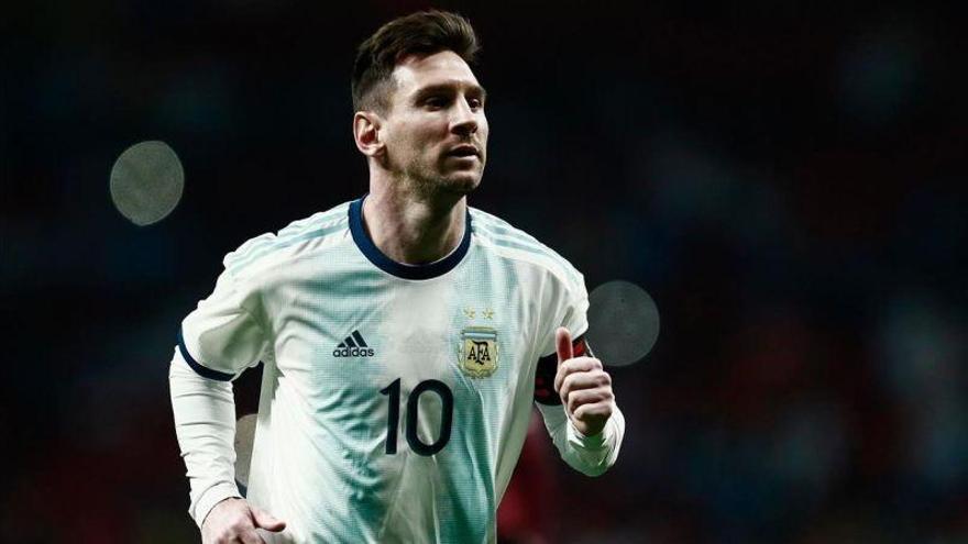 Messi, con molestias en el pubis, baja ante Marruecos