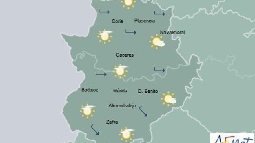 Extremadura marca 8 de las 10 temperaturas más altas de España