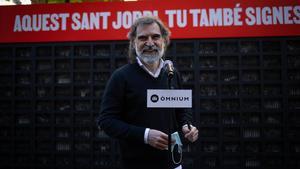 El presidente de Òmnium, Jordi Cuixart.