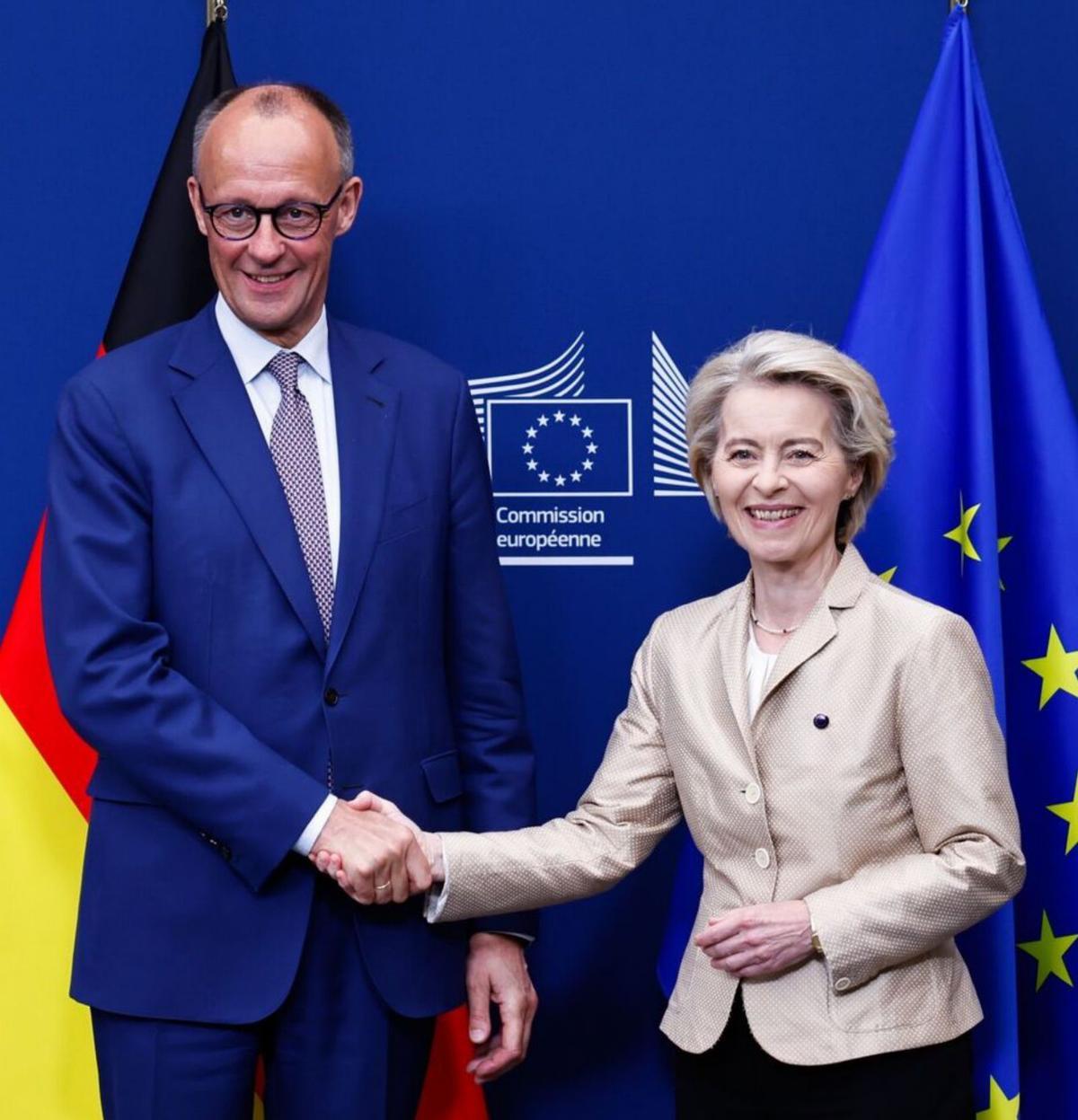 Friedrich Merz renova el compromís d’Alemanya amb el projecte de la UE Friedrich Merz renova el compromís d’Alemanya amb el projecte de la UE