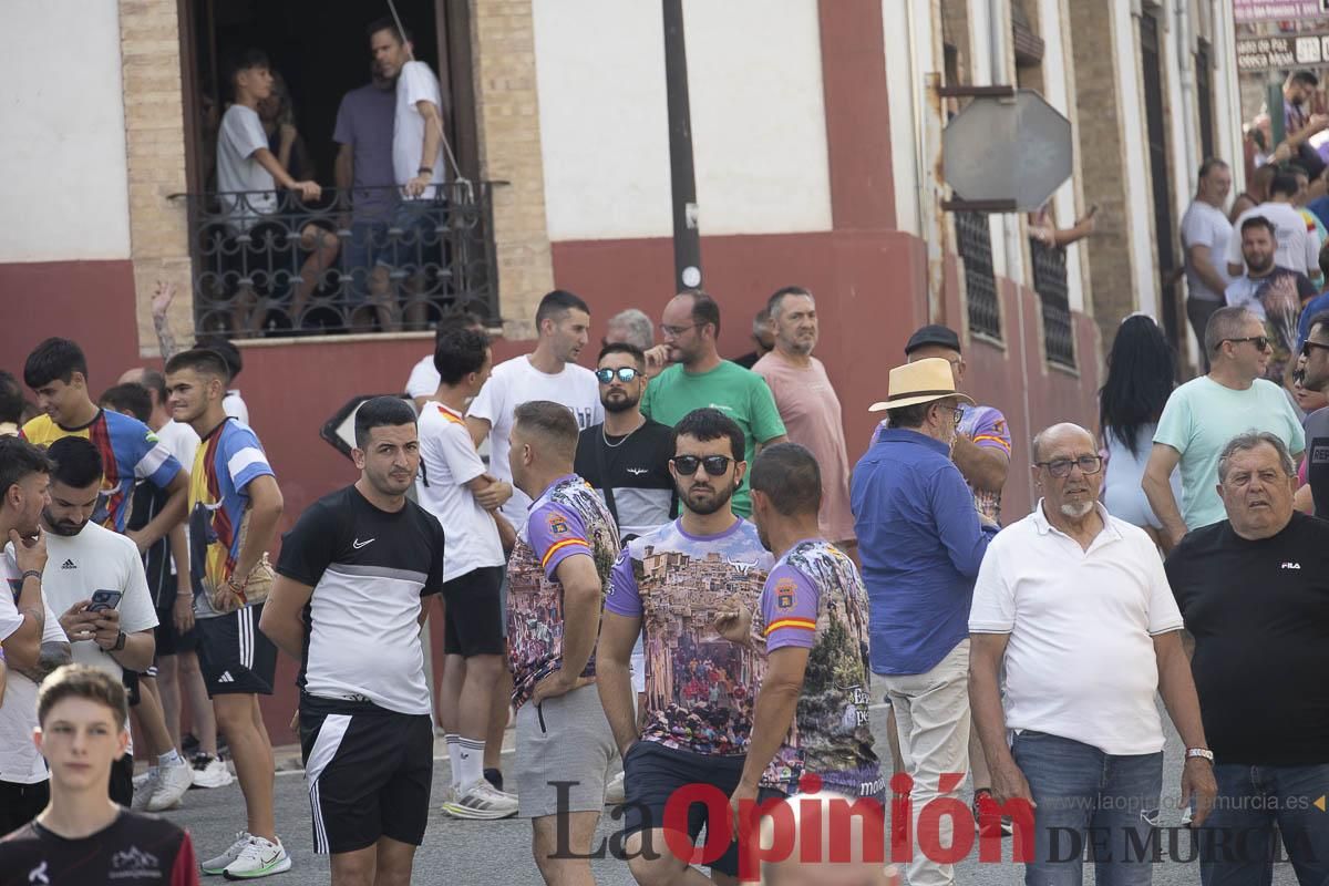 El segundo encierro de las Fiestas de Moratalla se salda con un herido