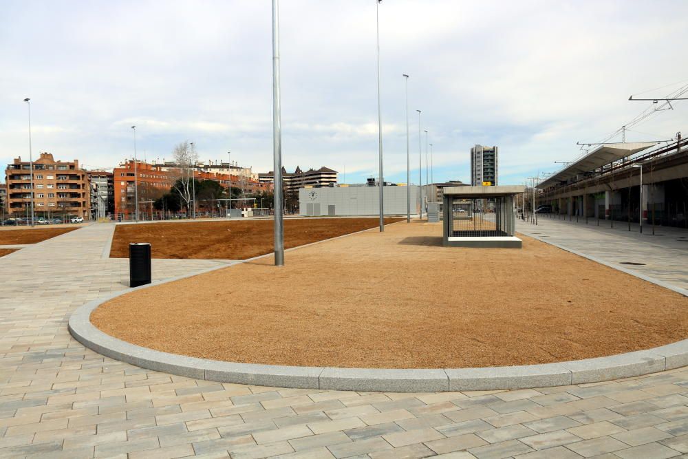 Inauguració de les obres del parc Central