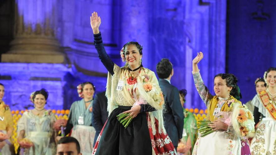 Un momento de la elección de la Reina del año pasado en Belluga.